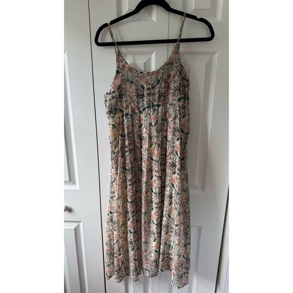 Anthropologie dRA Floral Flowy Midi Maxi Dress with Pockets - Picture 1 of 7